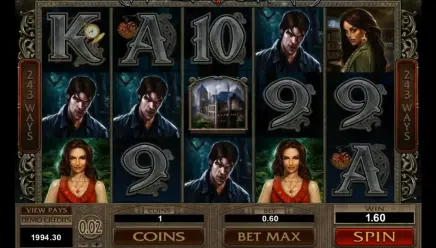 Immortal Romance Slot - Bonus-Spiel